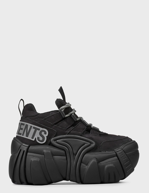 женские черные Кроссовки Vetements UAH19VT-SW-HK-black - фото-6