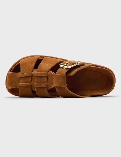 коричневые женские Шлепанцы Colors Of California 601-viski_brown 8255 грн