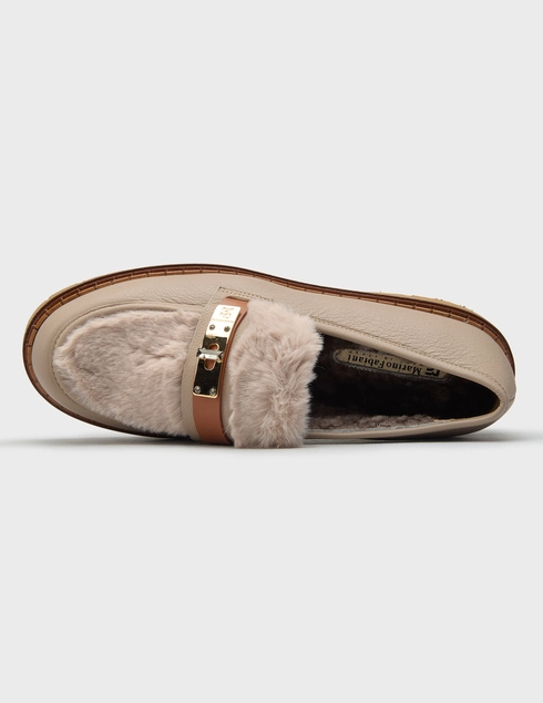 бежевые женские Лоферы Marino Fabiani 1096_beige 18900 грн