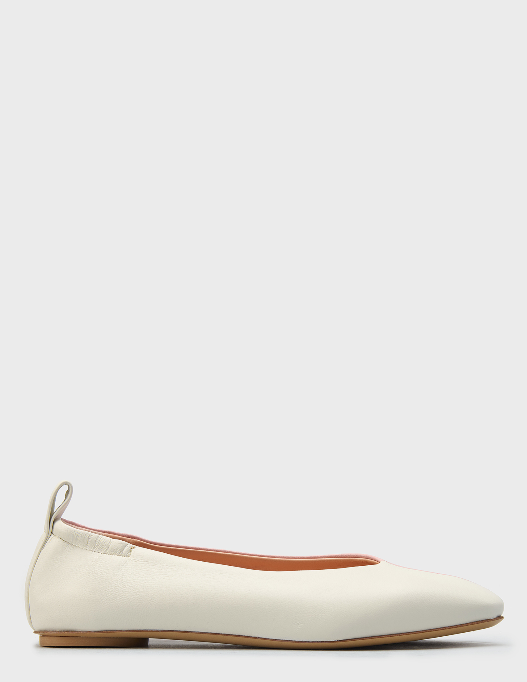 

Балетки, Белый;розовый