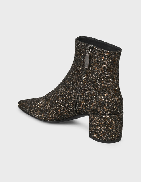 женские золотые Ботильоны Saint Laurent Paris 4811-gold - фото-2