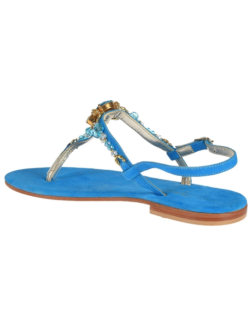 женские голубые Сандалии Roberto Serpentini RS9571_blue - фото-2