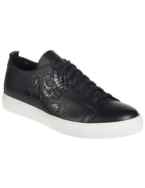 синие Кеды Philipp Plein 1841_blue