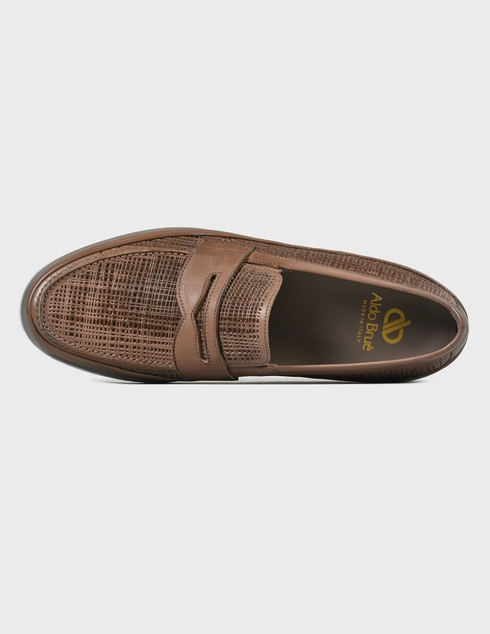 коричневые мужские Лоферы Aldo Brue 8173-brown 12420 грн