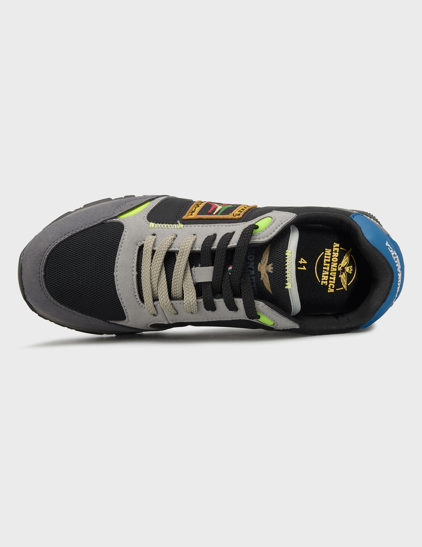 серые мужские Кроссовки Aeronautica Militare 03331_gray 5469 грн