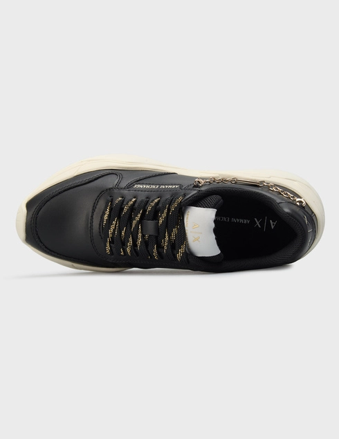 черные женские Кроссовки Armani Exchange XW001617-AF17443-MC005_black 11303 грн