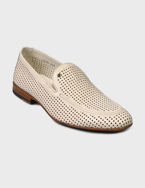 бежевые Лоферы Mario Bruni 735-beige
