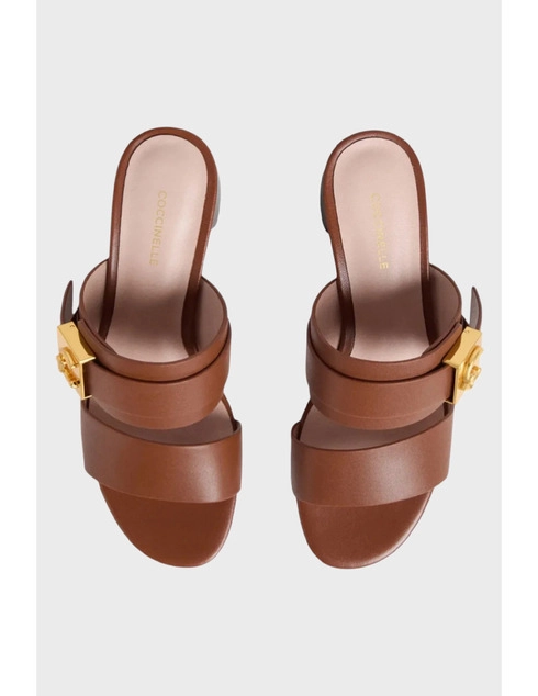 женские коричневые Шлепанцы Coccinelle COCCINELLE_1642 - фото-2