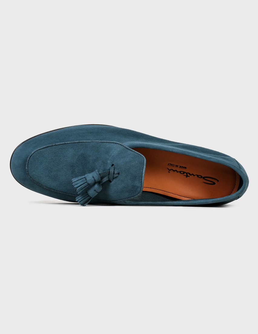 зеленые мужские Лоферы Santoni SMCHO17573LA3SYKSV46-green 13725 грн