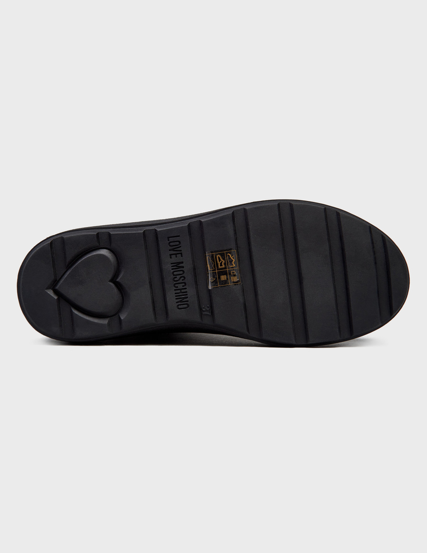черные Ботинки Love Moschino 15815_black размер - 38
