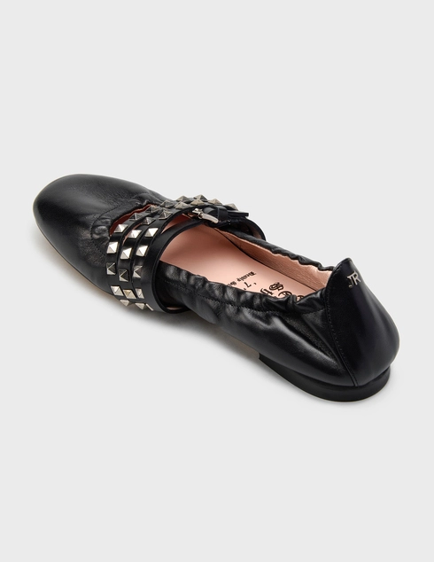 женские черные Балетки John Richmond 31326_black - фото-2