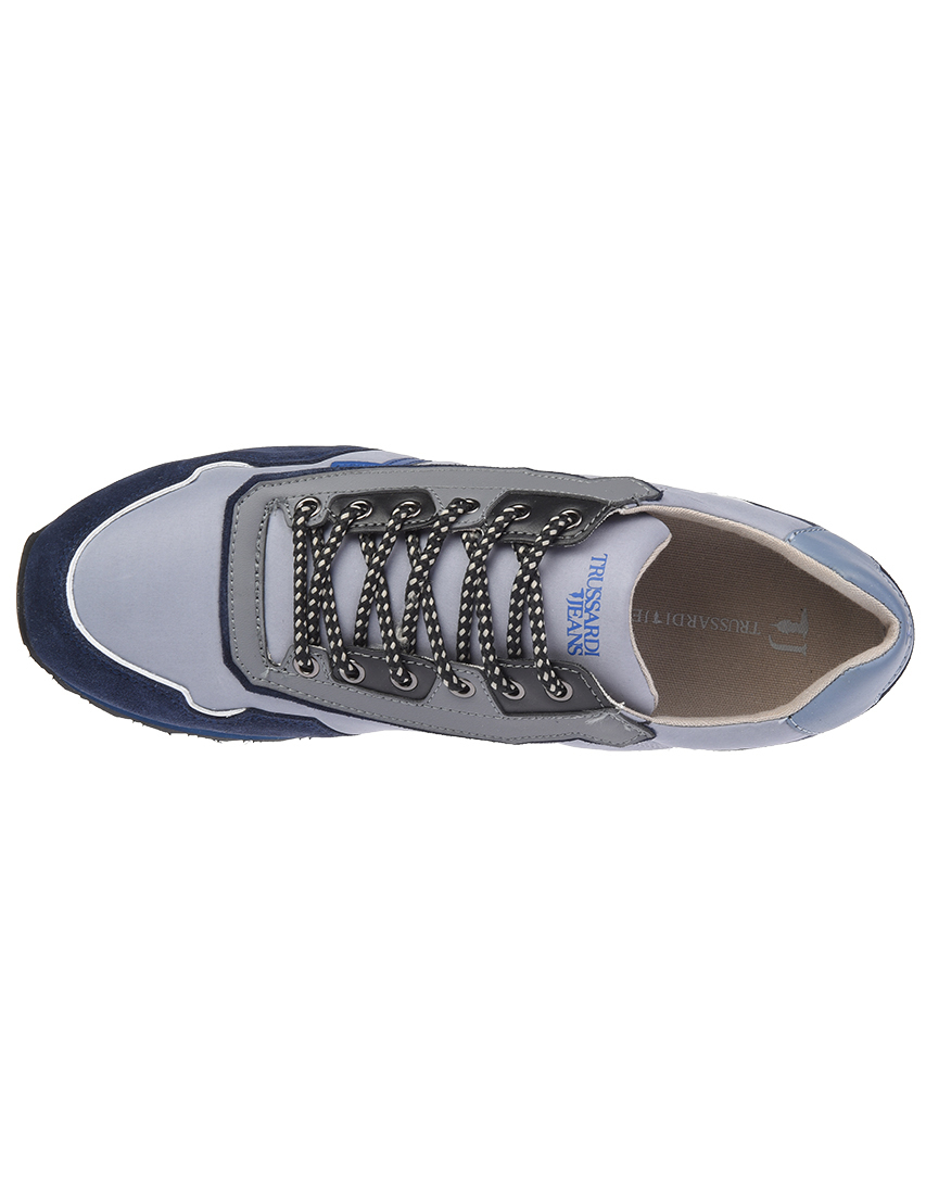 серые мужские Кроссовки Trussardi 00103-U603_gray 4285 грн