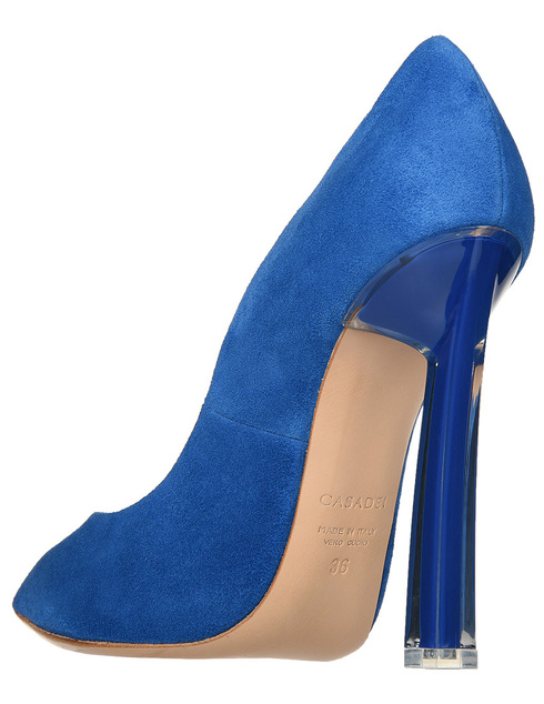 женские синие Туфли Casadei 561_blue - фото-2