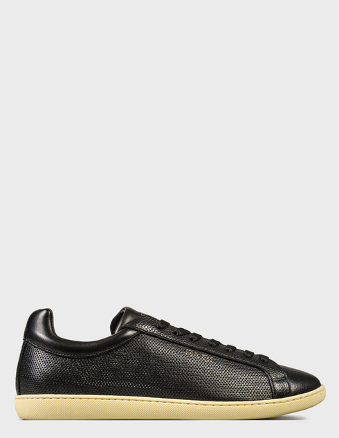 мужские черные кожаные Кеды Fabi AGR-461-black - фото-5