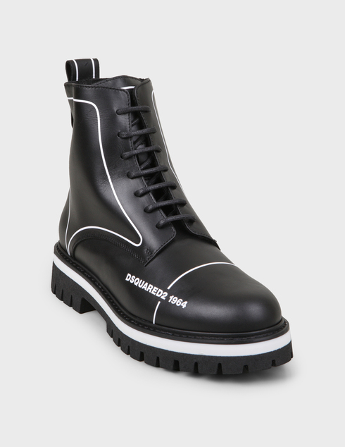 черные Ботинки Dsquared2 65196-L-black