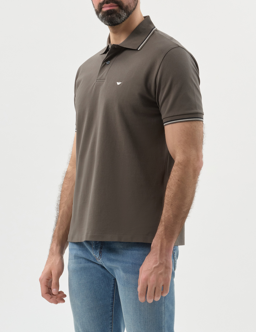 Emporio Armani 004607-8143_khaki фото-3