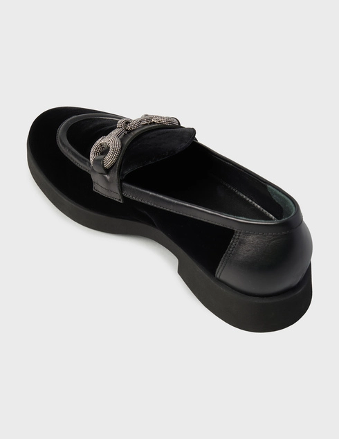 женские черные Лоферы Loriblu 5A6LSNER_black - фото-2