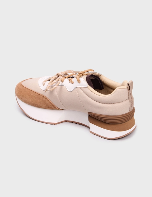 женские бежевые Кроссовки Weekend Max Mara AZAMBRA-beige - фото-2
