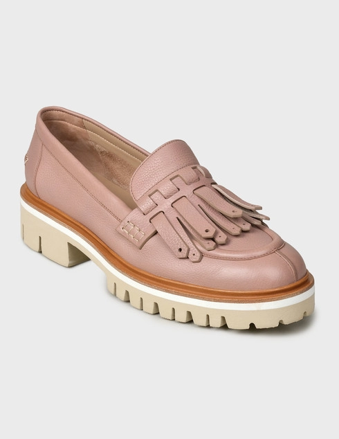 розовые Лоферы Santoni WUAN57778HQ4SDIWP20-pink