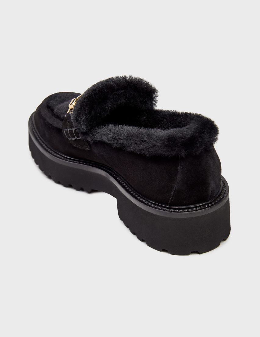 женские черные Лоферы Doucal'S AGR-8660_black - фото-2
