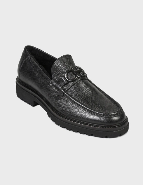 черные Лоферы Roberto Serpentini 4858-black