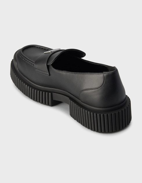 женские черные Лоферы Armani Exchange XDA006XV874-00002_black - фото-2