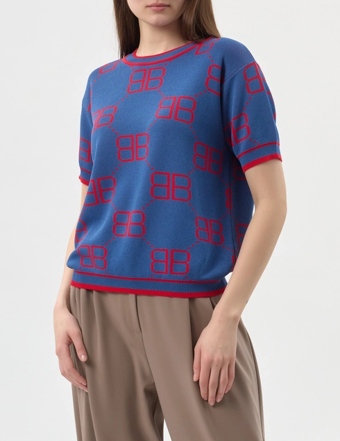 Barbara Alvisi 26P124-blu-rosso-090365_blue фото-3