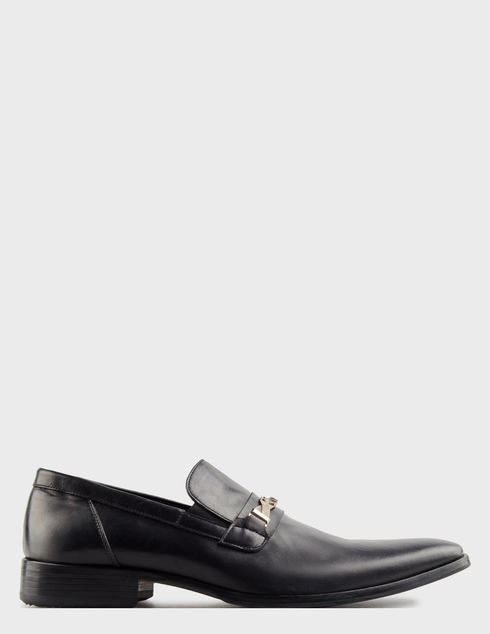 мужские черные кожаные Лоферы Good Man 37000_black - фото-5
