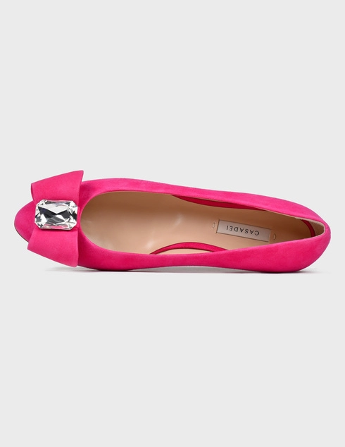 розовые женские Балетки Casadei 178-pink 13283 грн