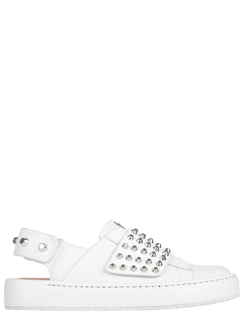 женские белые Босоножки Cesare Paciotti 467905-white - фото-2