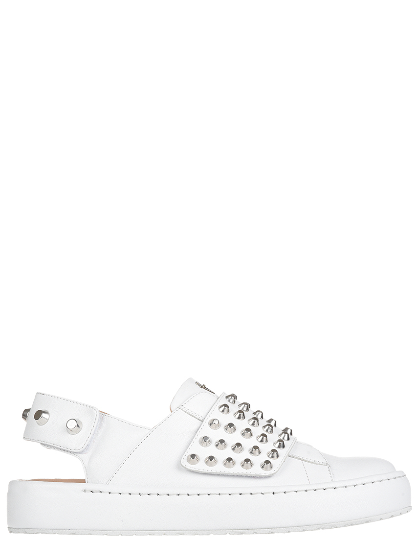 женские белые Босоножки Cesare Paciotti 467905-white - фото-2