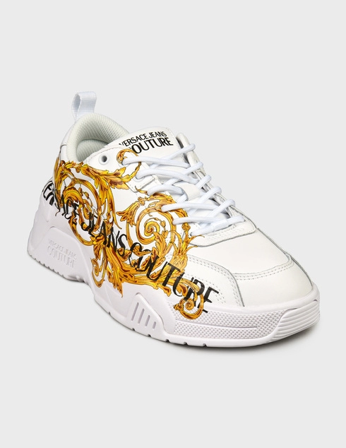 белые женские Кроссовки Versace Jeans Couture 3SF4-K_white 17856 грн