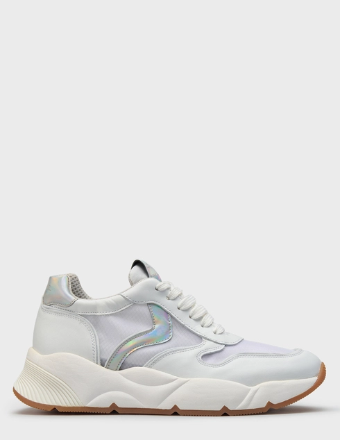 женские белые текстильные Кроссовки Voile Blanche SheelMesh_white - фото-5