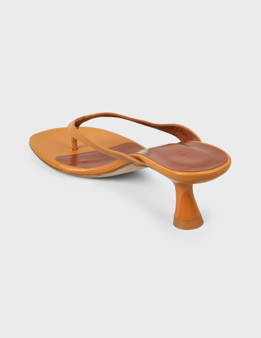женские коричневые Шлепанцы Simon Miller 106-9013-71040-brown - фото-2
