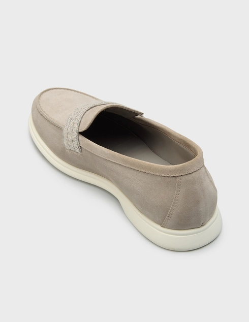 женские серые Лоферы Panicale Cashmere D37M0CCASIN237DM0B-0240_gray - фото-2