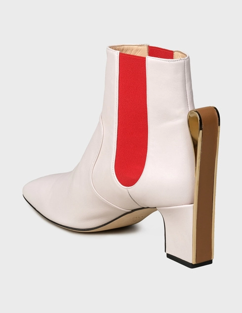 женские бежевые Ботильоны Giannico GILDA-BOOT-1618P01250-4-beige - фото-2