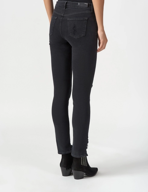 J Brand JB000734-C-811E500-Mid-Rise-Skinny-black фото-3