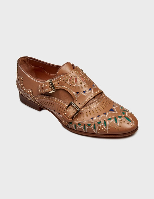 коричневые Монки Santoni Sant-WURV56612BA3TMDSC45_brown