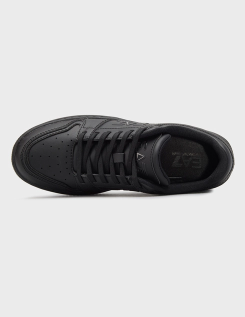 черные мужские Кеды Ea7 Emporio Armani 345-043_black 8240 грн
