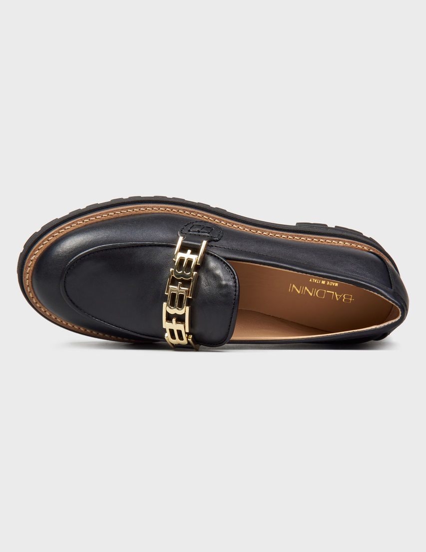 черные женские Лоферы Baldinini 250_black 12237 грн