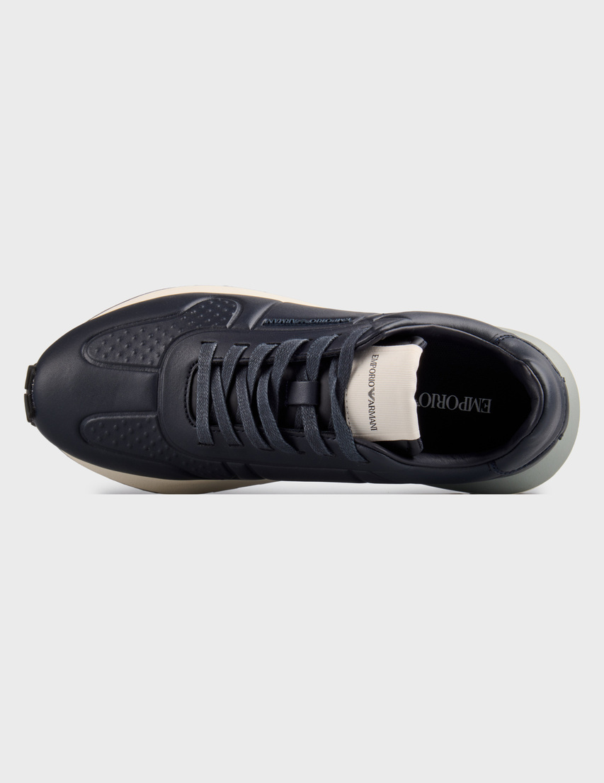 синие мужские Кроссовки Emporio Armani 684-00285_blue 13071 грн