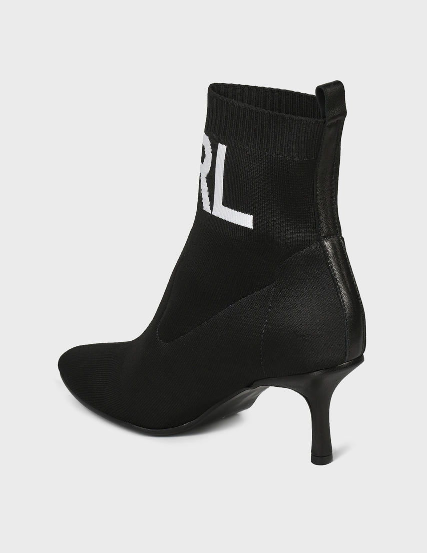 женские черные Ботильоны Karl Lagerfeld KL-30361-black - фото-2