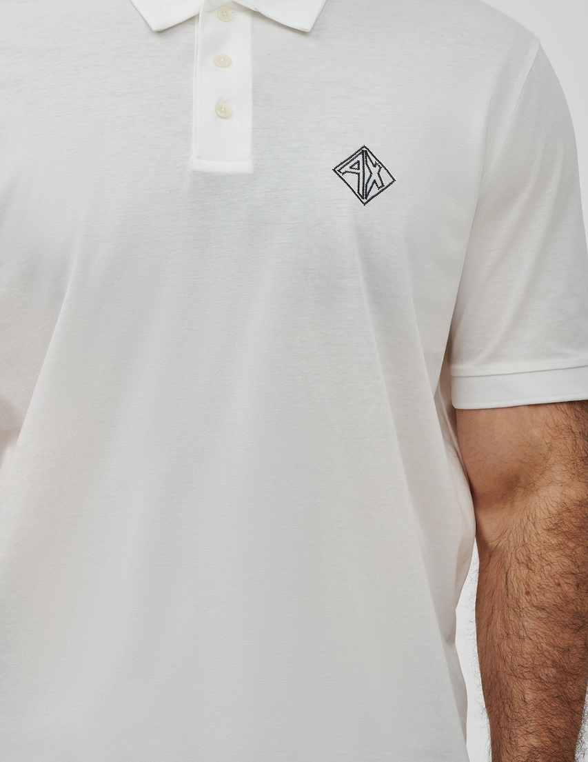 Поло Armani Exchange XM000222-AF10364-U0009_white_225064 (Білий) в