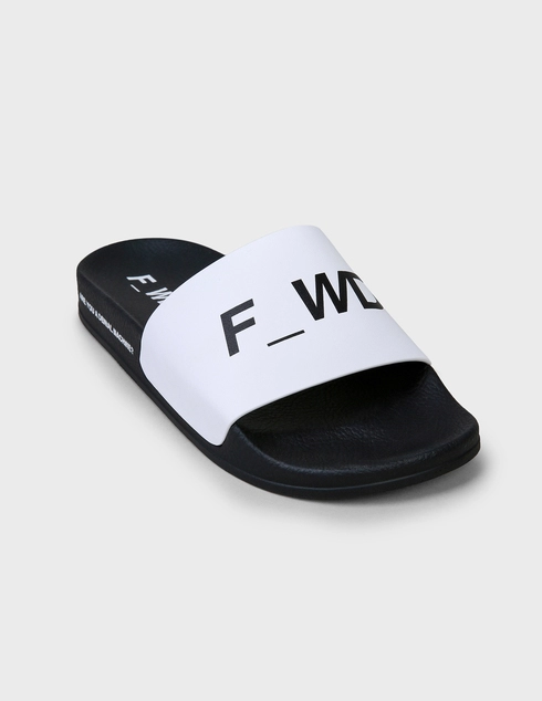 черные Шлепанцы F_WD SS20-FWS34141A-11141-black