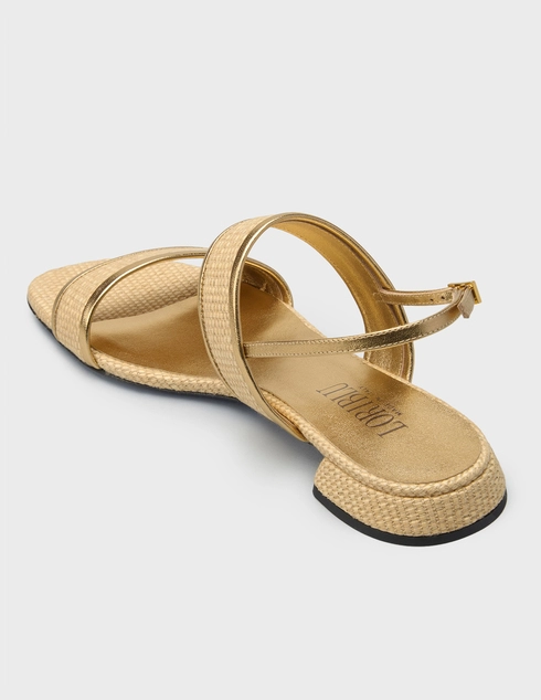 женские золотые Босоножки Loriblu 6E15LK96-K9602 - фото-2