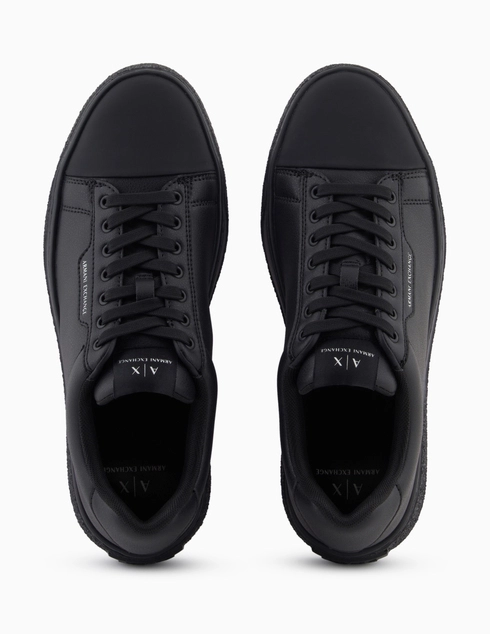 мужские черные Кеды Armani Exchange XM001666AF31308-UC001 - фото-2