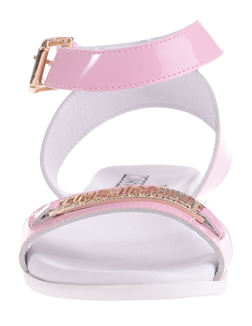 розовые Сандалии Love Moschino AGR-16212_pink размер - 36; 40