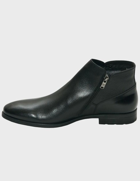 мужские черные Ботинки Giampiero Nicola 36920N - фото-2