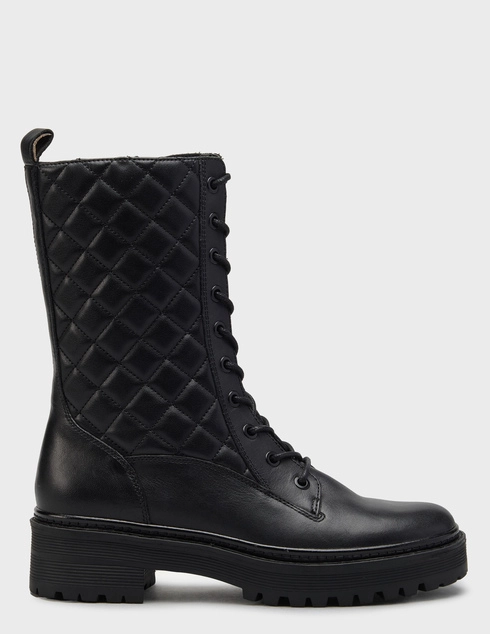 женские черные кожаные Ботинки What For MARININERO_black - фото-5