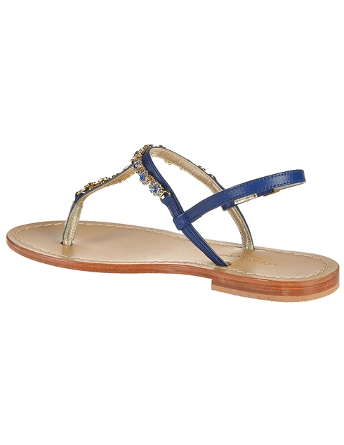 женские синие Сандалии Roberto Serpentini RS9525_blue - фото-2